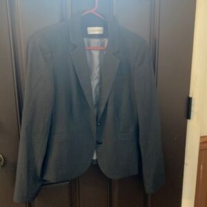 Calvin Klein Women's Dark Gray Blazer